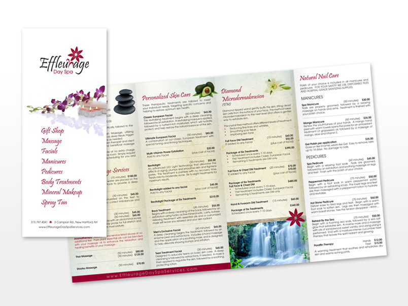 Efflourage Day Spa | Print