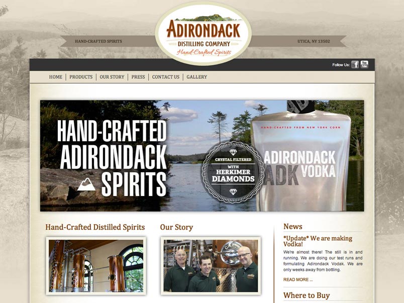 Adirondack Distilling | Web