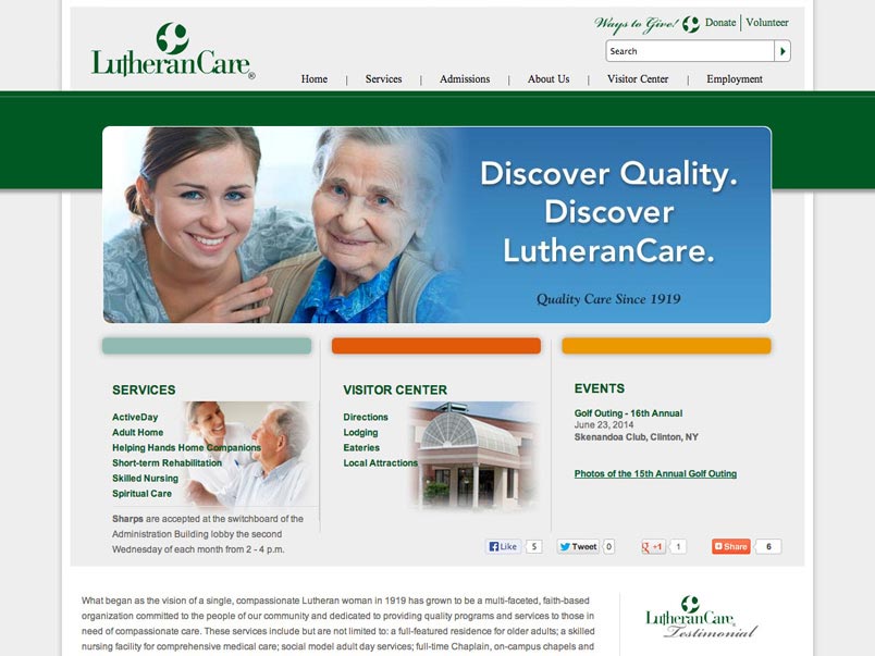 Lutheran Care | Web