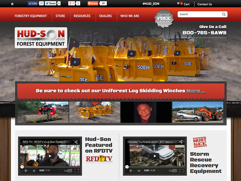 Hud-Son Forest Equipment | Web
